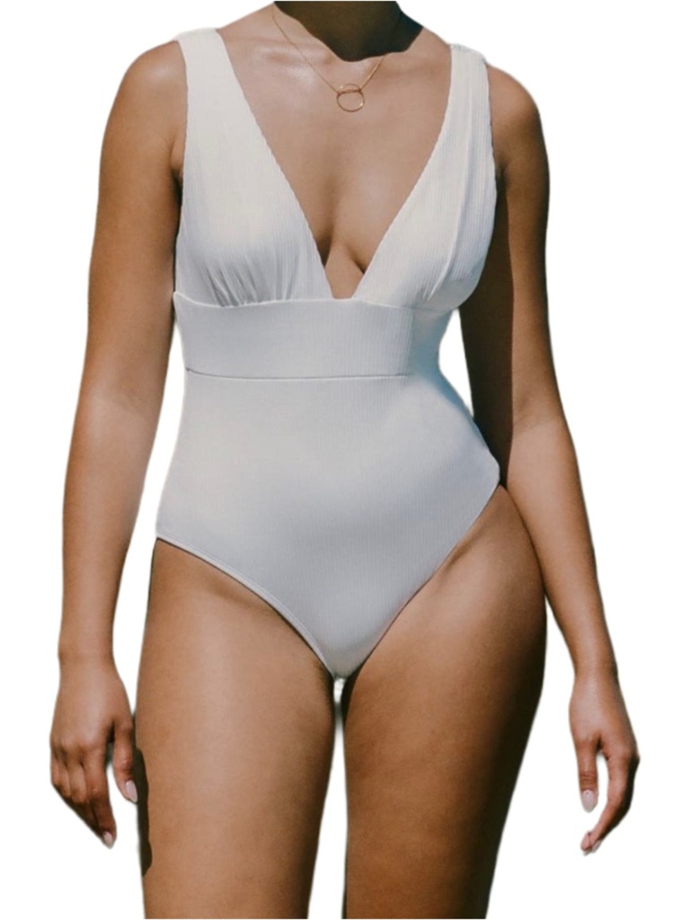 Andie Mykonos Ribbed One-Piece
Swimsuit NWT